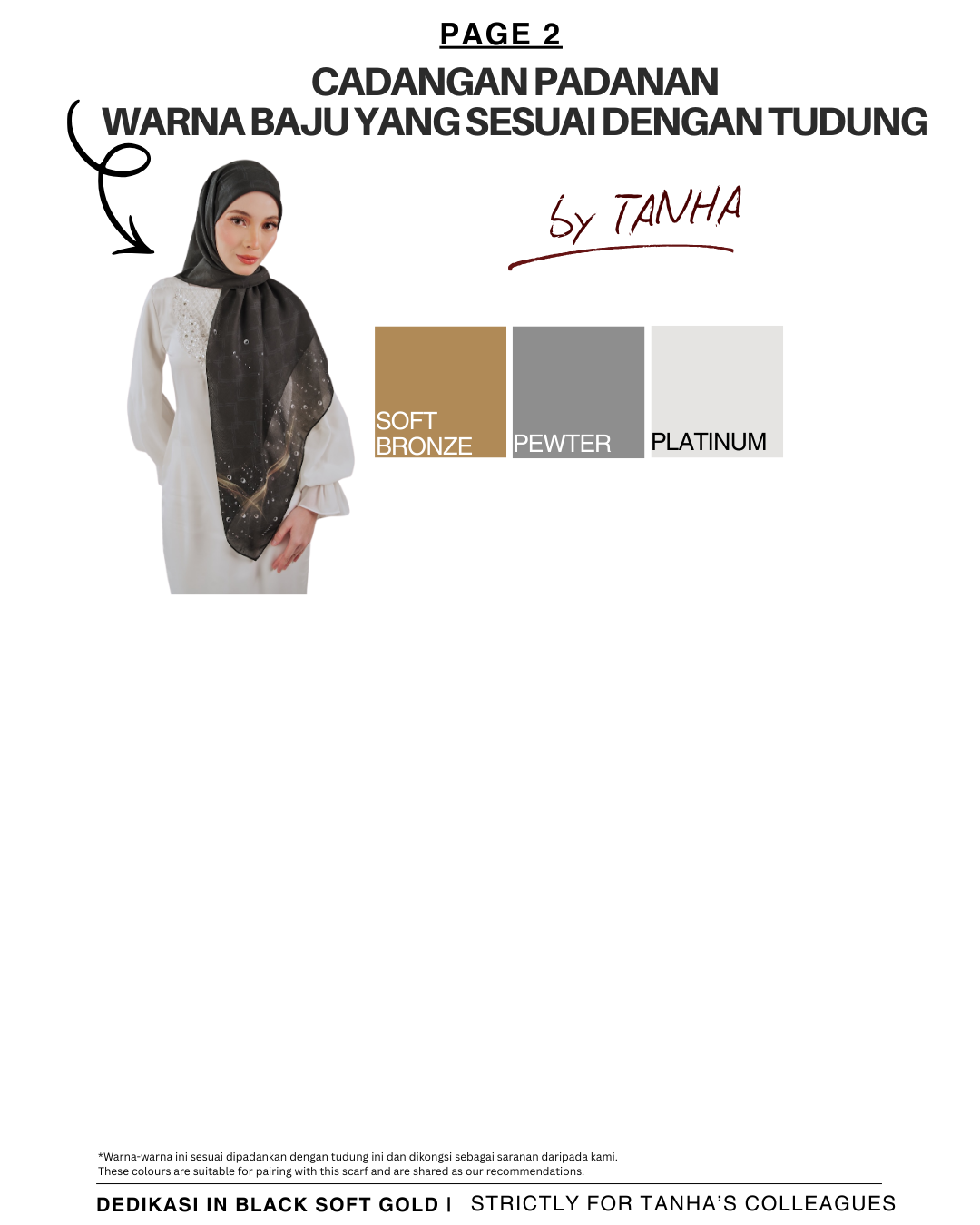 Dedikasi in Black Soft Gold