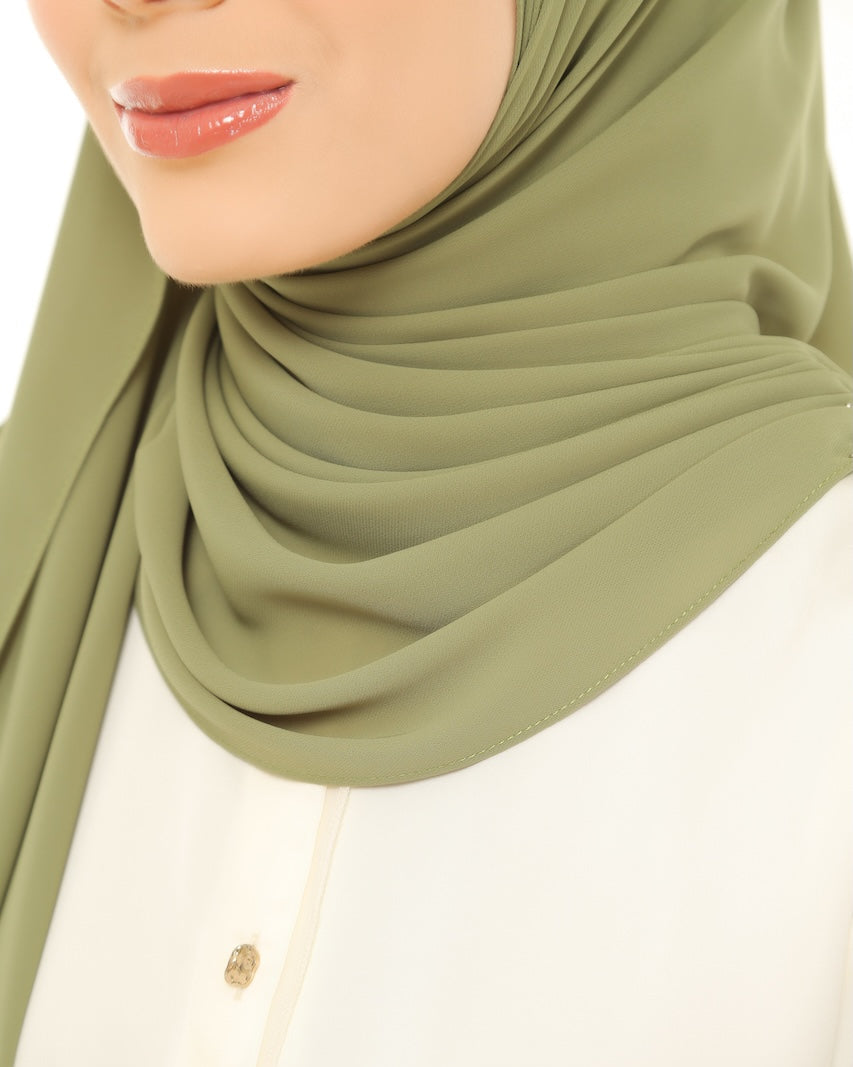 Classic Shawl in Soft Green