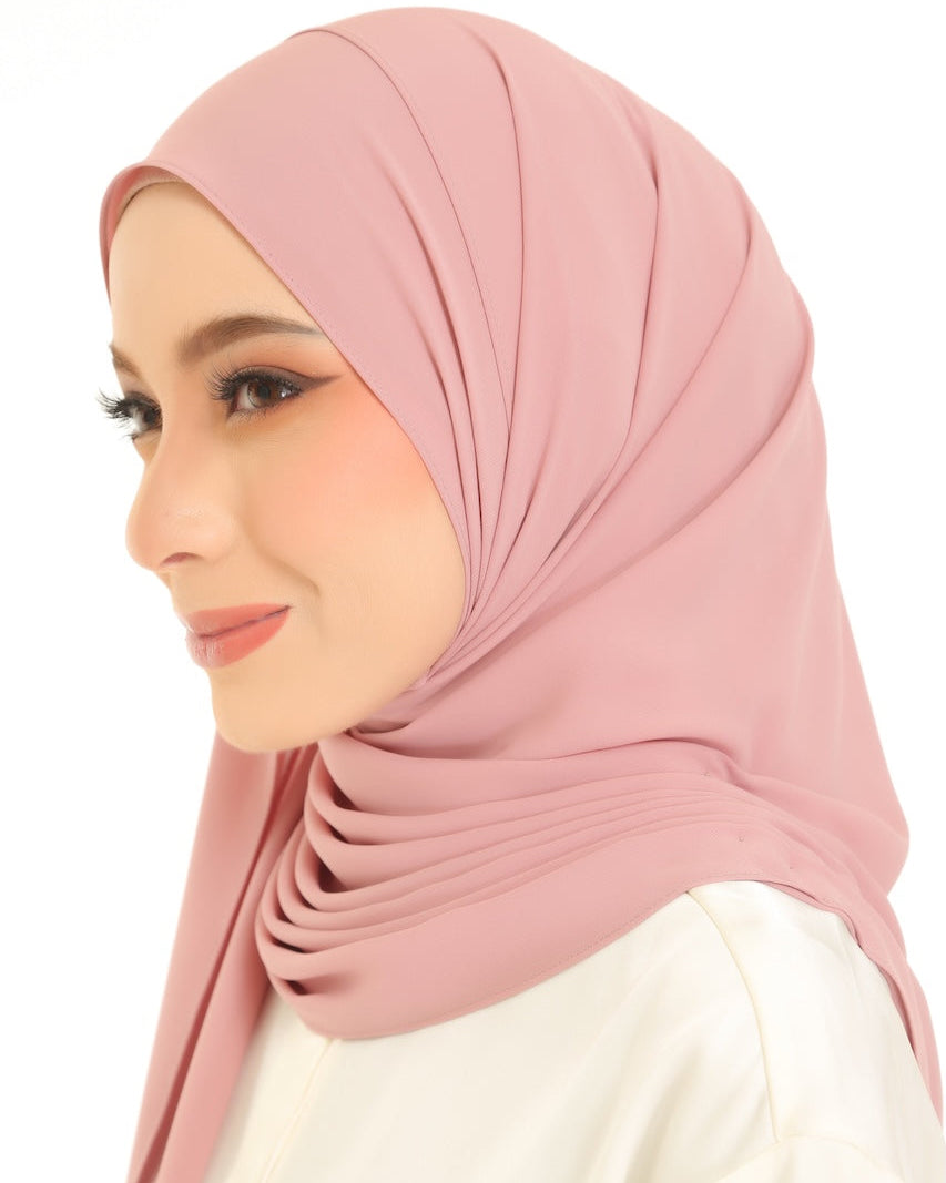 Classic Shawl in Soft Pink