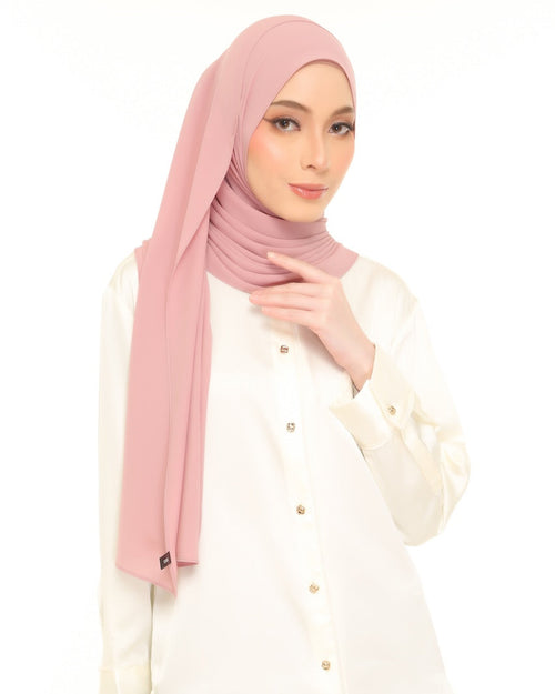 Classic Shawl in Soft Pink
